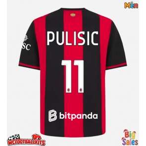 AC Milan Christian Pulisic #11 Replica Home Stadium Shirt 2026-27 Short Sleeve